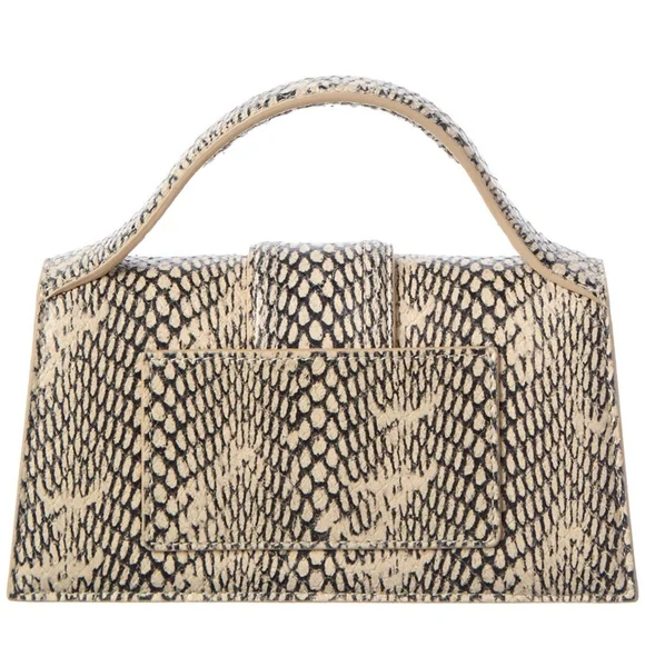 Jacquemus The Bambino Snake Embossed Bag - Picture 2 of 6